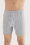 Picture of Erkek Paçalı Külot Boxer Gri %100 Pamuk Penye
