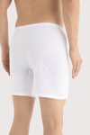 Picture of Erkek Paçalı Külot Boxer Beyaz %100 Pamuk Penye