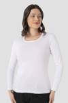 Picture of Kadın Uzun Kol Badi Ribana Yuvarlak Yaka (%100 Pamuk)