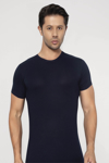 Picture of Erkek Bambu Tişört Bisiklet Yaka Kısa Kol Lacivert