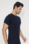 Picture of Erkek Bambu Tişört Bisiklet Yaka Kısa Kol Lacivert