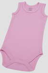 Picture of %100 Organik Pamuk  Pembe Bebek Atlet Çıtçıtlı Zıbın Body