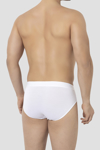 Picture of Erkek Bambu Slip Külot Düz Beyaz