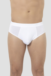Picture of Erkek Bambu Slip Külot Düz Beyaz