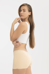 Picture of Basic Lazer Kesim Dikişsiz Kadın Boxer  Ten