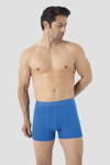 Picture of Erkek Mavi Bambu Boxer
