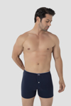 Picture of Erkek Lacivert Düğmeli Boxer Süprem (%100 Pamuk)