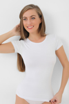 Picture of Kadın Bambu Tişört Kısa Kol