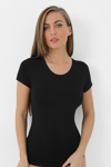 Picture of Kadın Bambu Tişört Kısa Kol