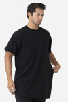 Picture of Siyah Erkek Büyük Beden Tişört Sıfır Yaka Kısa Kollu Fanila %100 Pamuk Penye