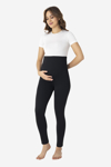 Picture of Termal Şardonlu Sıcak Tutan Esnek Beli Ayarlanabilir Kışlık Hamile Tayt Siyah