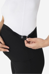 Picture of İspanyol Paça Yüksek Bel Esnek Toparlayıcı Hamile Tayt Siyah